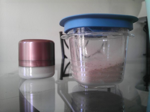 homemade makeup storage for use and backup